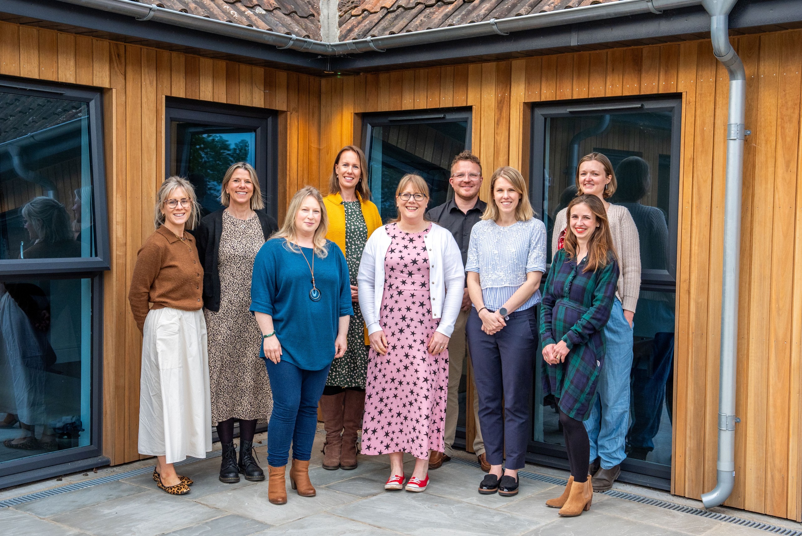 3. Some of the practitioners from the Wellbeing Hub