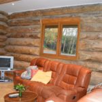 RSPB log cabin case study accommodation